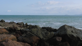 Free Backs In Motion, Breakwater, Barrier, Obstruction, Sea, Ocean