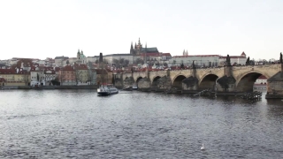 Free Moving Backdrop, River, City, Water, Architecture, Tourism