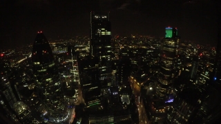 Free No Copyright Clips, Business District, Skyscraper, City, Skyline, Night