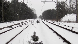 Free Videos Loops, Snow, Track, Winter, Cold, Wire