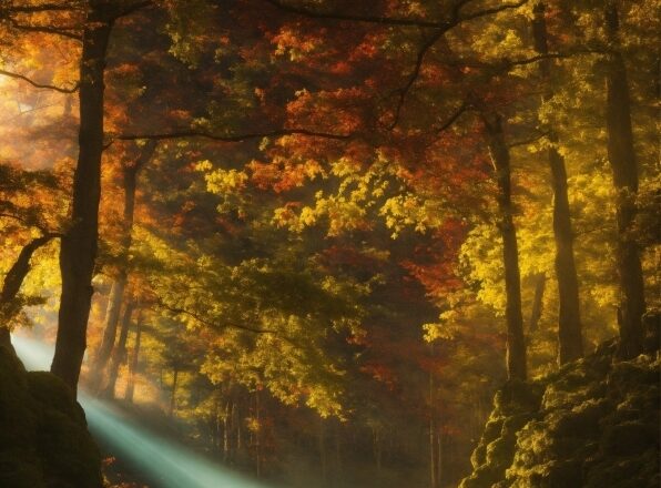 Atmosphere, Ecoregion, Natural Landscape, Leaf, Wood, Orange