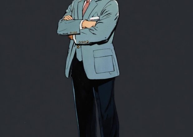 Chin, Suit Trousers, Sleeve, Gesture, Art, Blazer