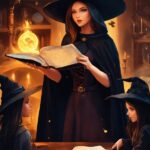 Clothing, Outerwear, Black, Human, Hat, Witch Hat