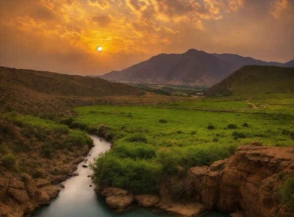 Cloud, Sky, Water, Water Resources, Mountain, Plant