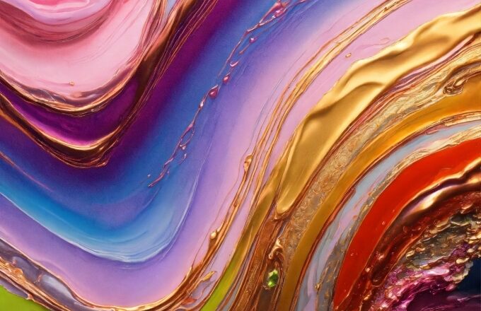 Colorfulness, Liquid, Light, Purple, Nature, Orange