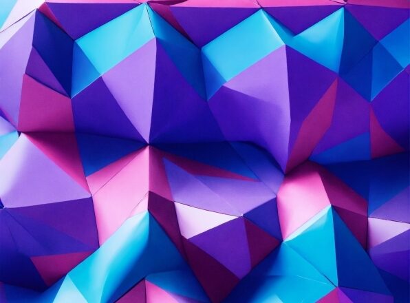 Colorfulness, Purple, Azure, Triangle, Violet, Aqua