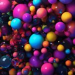 Computer Stock Video, Colorfulness, Balloon, Art, Material Property, Ball