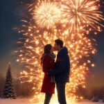 Couple Photo Editing, Fireworks, Photograph, Light, People In Nature, Snow