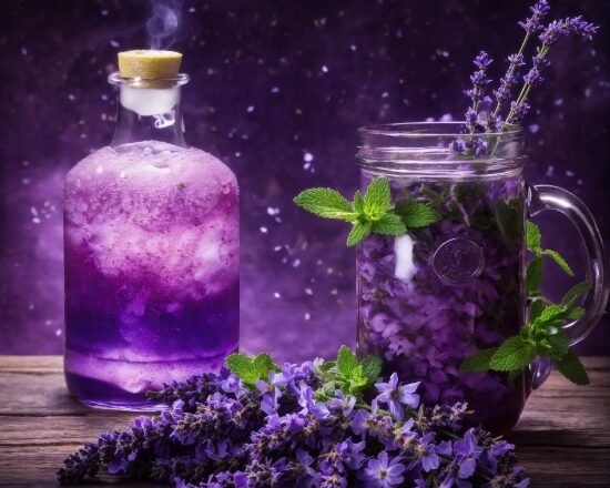 Drinkware, Liquid, Plant, Water, Flower, Purple