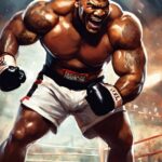 Face Stock Video, Boxer, Combatant, Person, Wrestler, Muscular