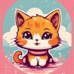 Felidae, Cartoon, Carnivore, Orange, Small To Mediumsized Cats, Art