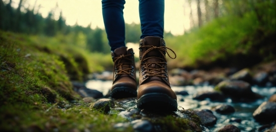 Footwear, People In Nature, Plant, Sunlight, Wood, Grass