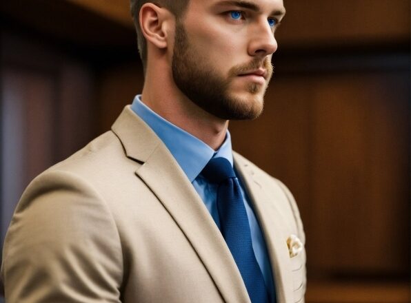 Forehead, Dress Shirt, Neck, Sleeve, Tie, Beard