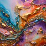 Free Drone Stock Videos, Liquid, Purple, Fluid, Art, Geological Phenomenon