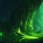 Green, Water, Natural Landscape, World, Cave, Formation