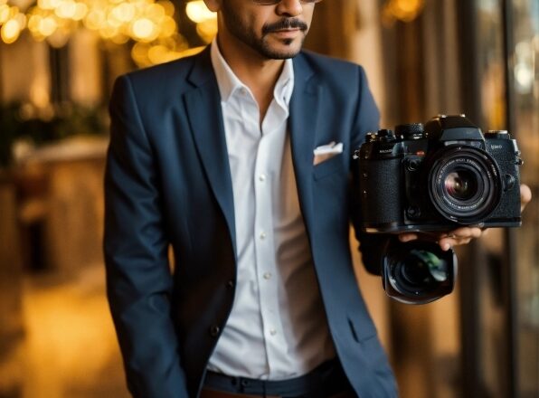 Hairstyle, Vision Care, Dress Shirt, Black, Fashion, Flash Photography