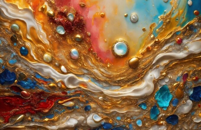 Liquid, Fluid, Water, Organism, Art, Pattern