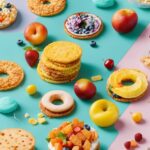 Microstock Photo, Food, Tableware, Ritz Cracker, Ingredient, Orange