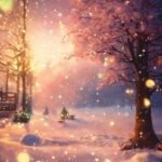 Poster Design, Atmosphere, Snow, Nature, Fireworks, Tree