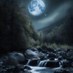 Sky, Water, Atmosphere, Moon, Light, Nature