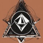 Triangle, Font, Art, Symmetry, Illustration, Graphics