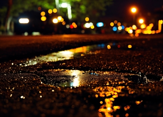 Water, Automotive Lighting, Light, Amber, Nature, Black