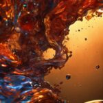 Water, Liquid, Amber, Nature, Orange, Fluid