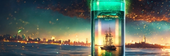 Water, Liquid, Light, Nature, Boat, Drinkware