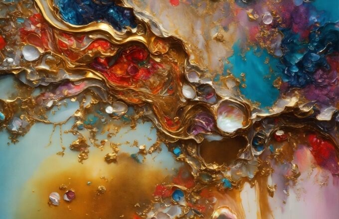 Water, Liquid, Nature, Paint, Fluid, Orange