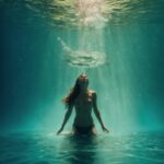 Water, People In Nature, Light, Nature, Azure, Underwater