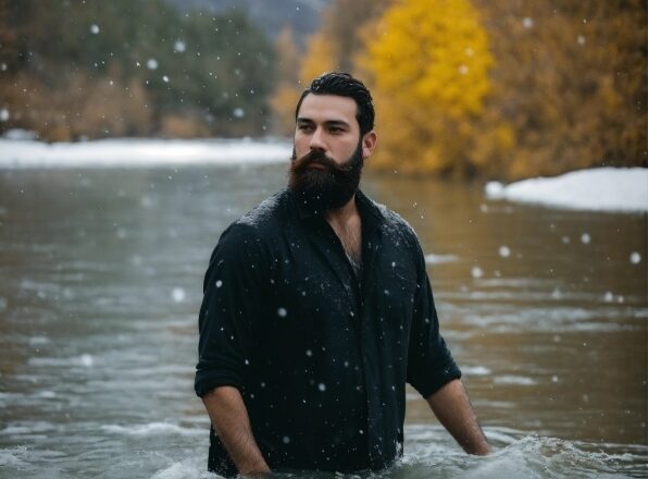 Water, Water Resources, People In Nature, Nature, Beard, Tree