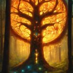 Window, Light, Amber, Nature, Branch, Wood