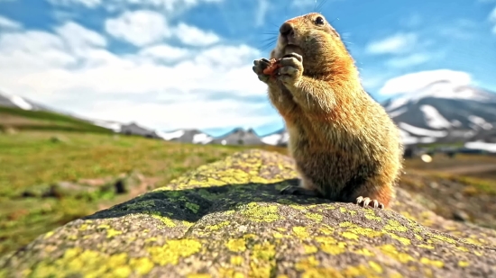 Adobe Stock Image, Marmot, Rodent, Mammal, Wildlife, Wild