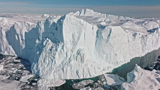 Animated Background Video No Copyright, Glacier, Mountain, Snow, Ice, Peak