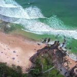 Artist Io Stock Footage, Beach, Ocean, Sea, Water, Coast