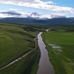 Backdrop Kinemaster Background Download, Highland, Landscape, Mountain, Grass, Sky