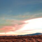 Background Animated, Desert, Sky, Landscape, Highland, Clouds