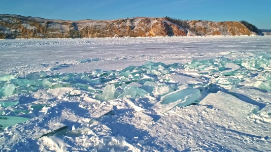 Background Fire Effect Video Download, Glacier, Mountain, Landscape, Water, Snow