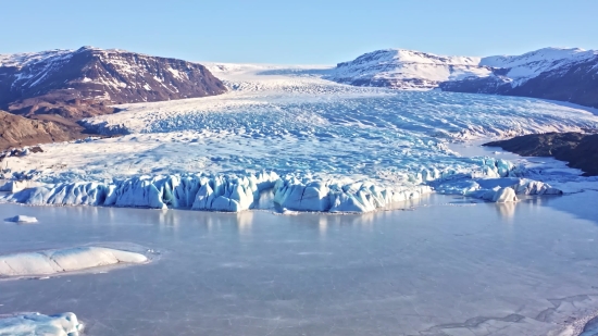 Background For Yt Videos, Glacier, Ice, Snow, Mountain, Landscape