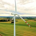 Background Video Hd 1080p Free Download, Turbine, Grass, Sky, Golf, Field