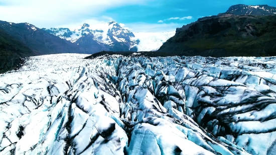 Background Video Website, Glacier, Snow, Mountain, Ice, Winter