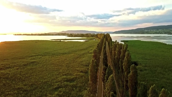 Beautiful Background Video Free Download, Fence, Landscape, Field, Stone Wall, Rural