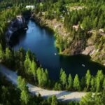 Bird Flying Green Screen Video, River, Channel, Body Of Water, Forest, Landscape