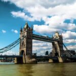 Blood Dripping Stock Footage, Suspension Bridge, Bridge, Structure, River, Landmark