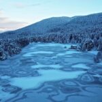 Burning House Stock Footage, Mountain, River, Landscape, Water, Travel