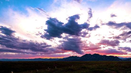 Candle Stock Footage, Mountain, Sky, Volcano, Landscape, Highland