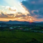 Cheap Stock Video Footage, Sky, Landscape, Highland, Grass, Field