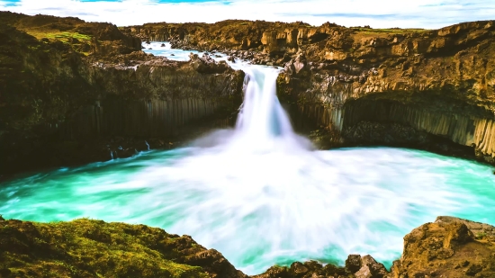 Christian Stock Video, River, Water, Landscape, Waterfall, Stream