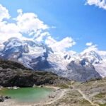 Church Stock Footage, Glacier, Mountain, Range, Snow, Mountains