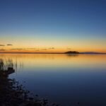 Construction Stock Footage, Lake, Sky, Water, Landscape, Reflection